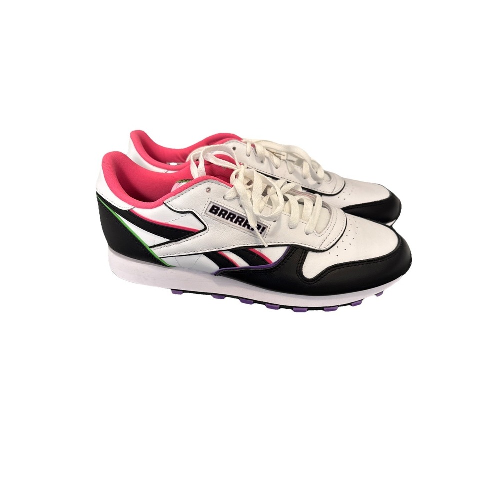 Reebok X Anuel‎ AA Classic Leather White Multi Men Size 11 Brrrrr! New 100210141